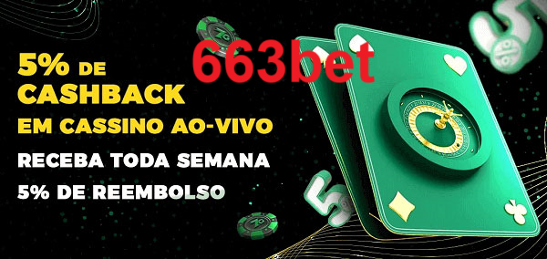 Promoções do cassino ao Vivo 663bet